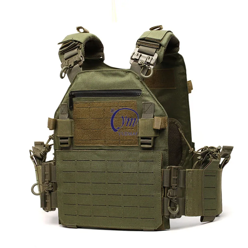 

Wholesale Outdoor Training Hunting Gear Quick Release Wear Resistant Camouflage Molle Tactical Vest