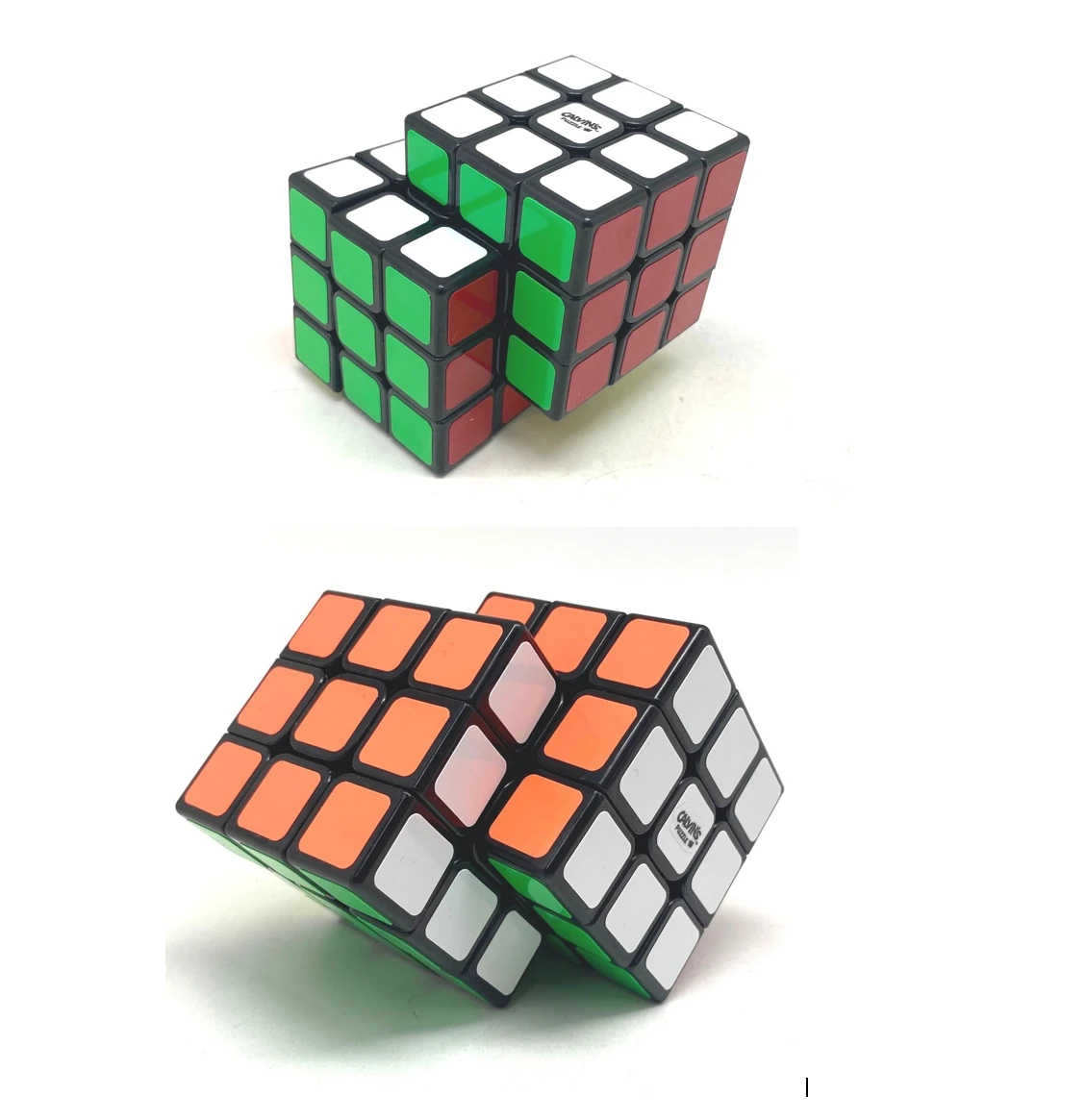 Kostka Calvin 3x3 Double Cube III Magiczna Kostka Kostka o Dziwnym Kształcie Profesjonalne Zabawki Edukacyjne Zabawki Prezent dla Dzieci Cubo Magico Puzzle