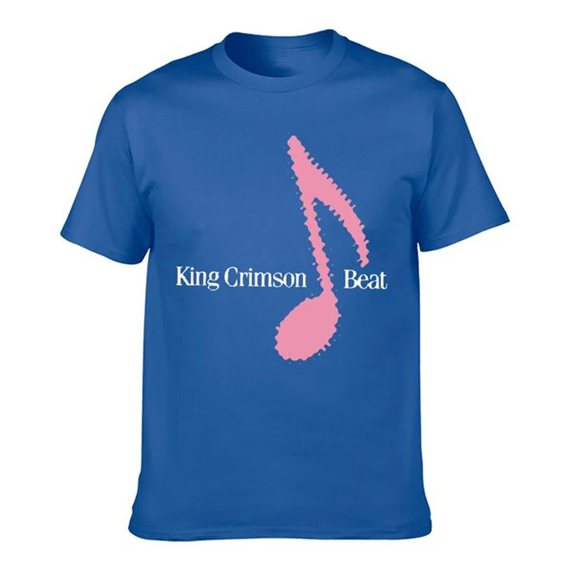 King Crimson Men'S Beat T Shirt heavyweight T Shirt summer