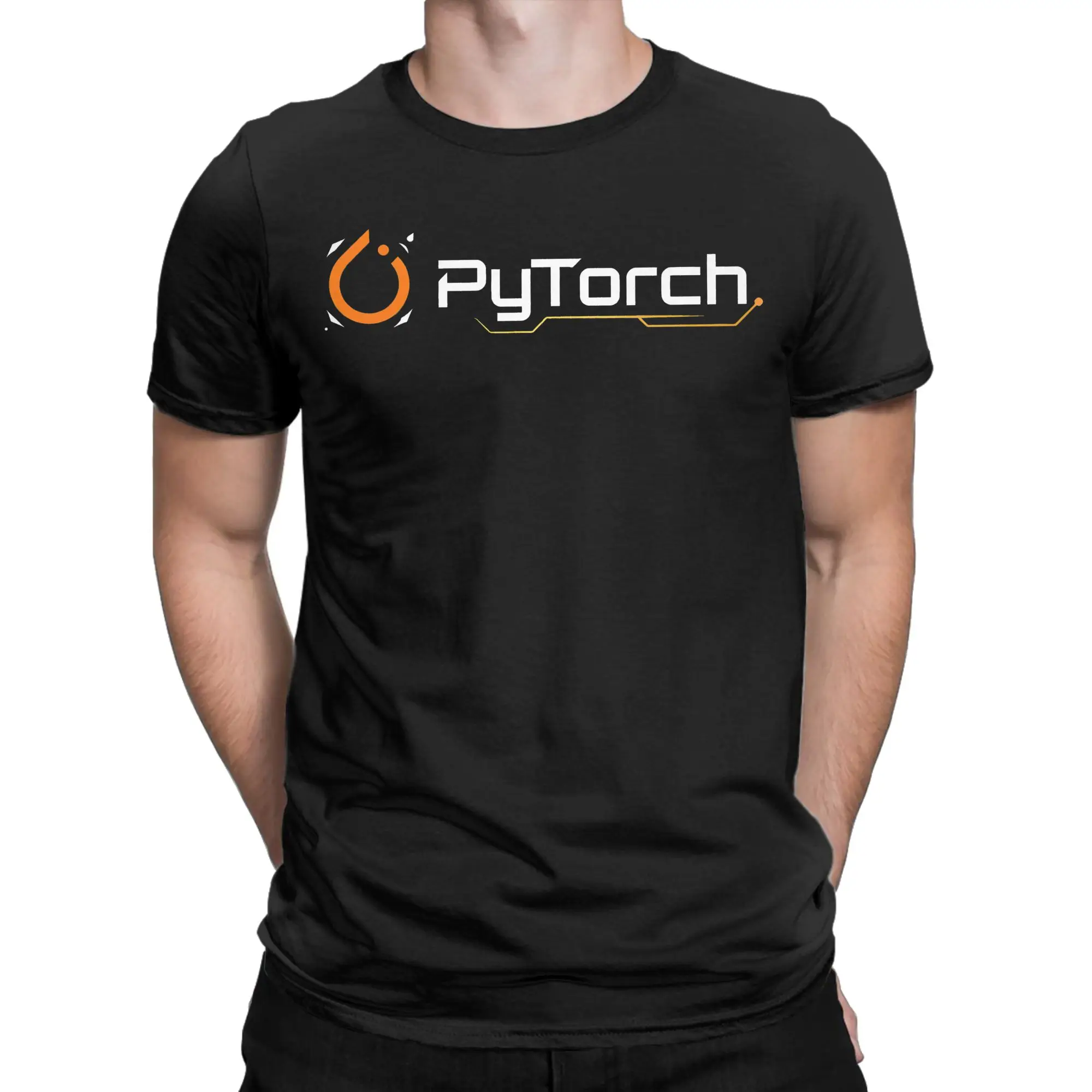 Pytorch Graphic Printing T Shirts Men Women  Pure Cotton  Tee Shirt Clothing