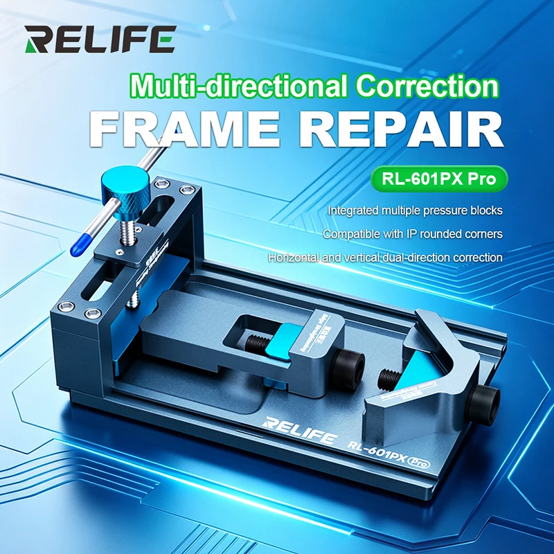 RELIFE RL-601PX Pro Multifunctional Border Corrector, Suitable for Middle Frame and Corner Correction Repair Tools