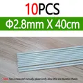 2.8mm X 40cm 10 piezas