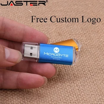 Unidad flash USB con logotipo personalizado gratuito, memoria USB de 128GB para regalo de negocios, 64GB, regalo creativo, memoria USB de plástico de 32GB, 16GB y 8GB