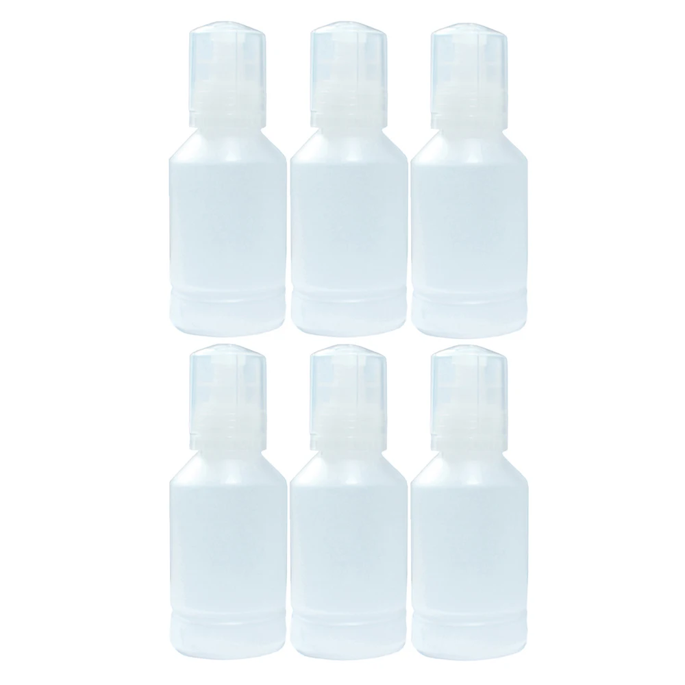 6pcs 140ml Empty Ink Bottles for Ecotank ET 8500 ET-8550 L8160 L8180 L8050 L18050 Printer