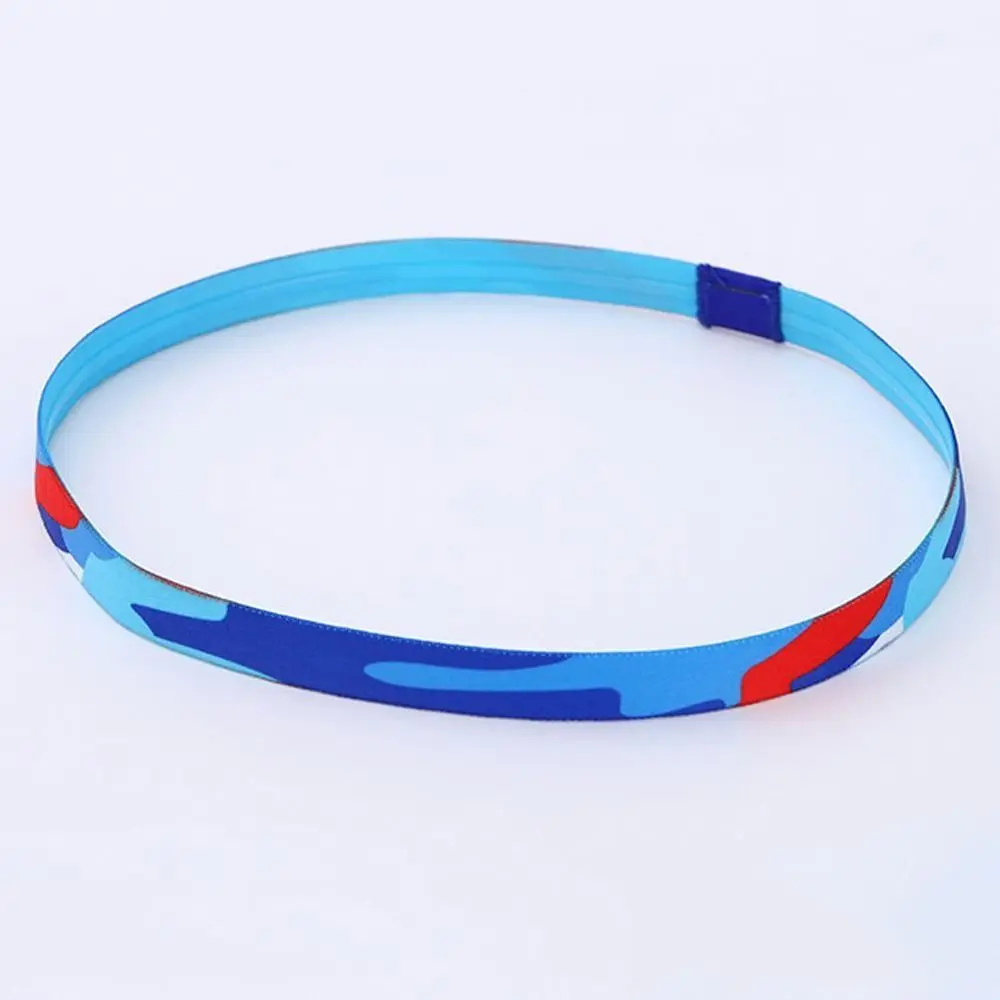 Headband Sweatband Sweatband Print Headwear Silicone Sweat Guide Hair Band Fitness Headband Yoga Hair Band Sport Headband
