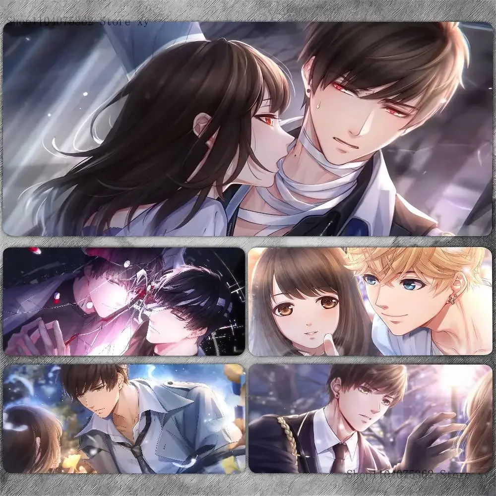 

1pc Game Anime Cp Mr Love Queens Choice Mousepad Non-slip Suitable For Office Computers Laptops E-sports Game Desk Mats XXL