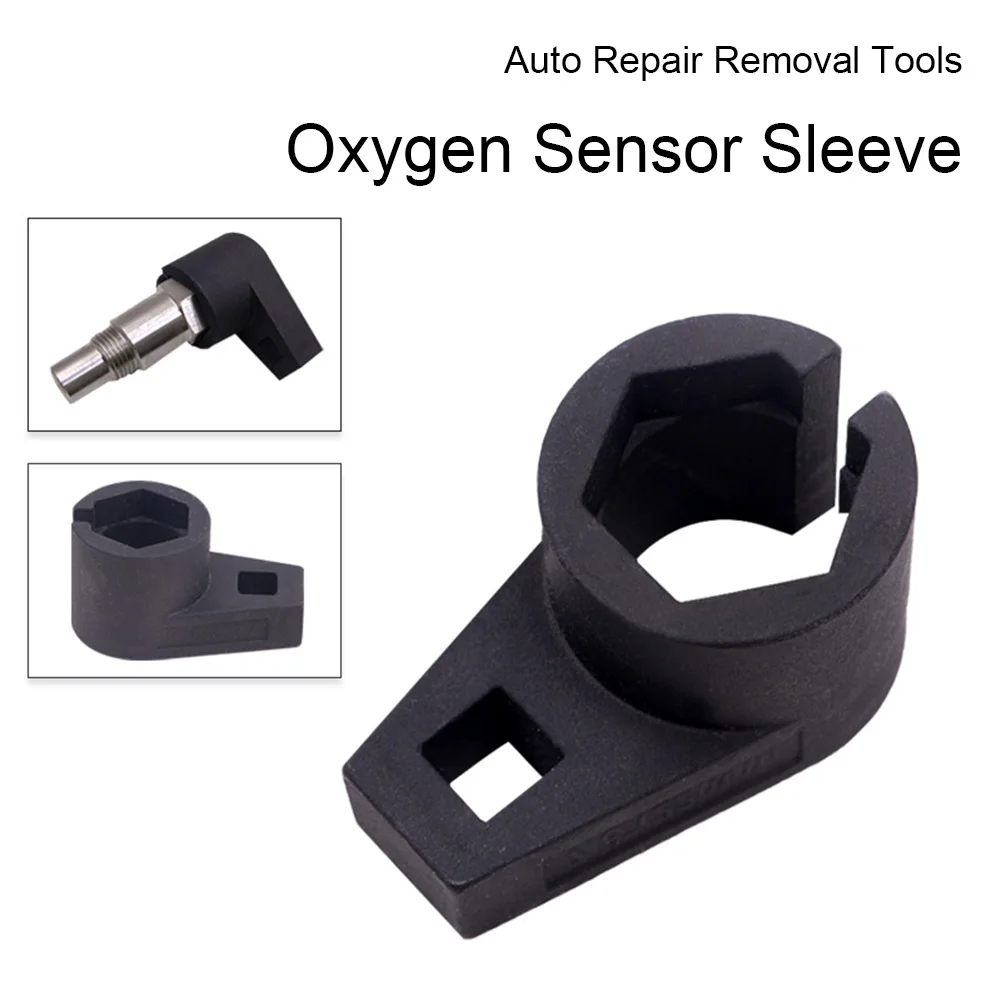 7/8 Inch/22mm Offset Oxygen Sensor Socket Wrench 3/8inch Drive O2 Remover Installer Tool O2 Sensor Adapter Engine Wrench for Car