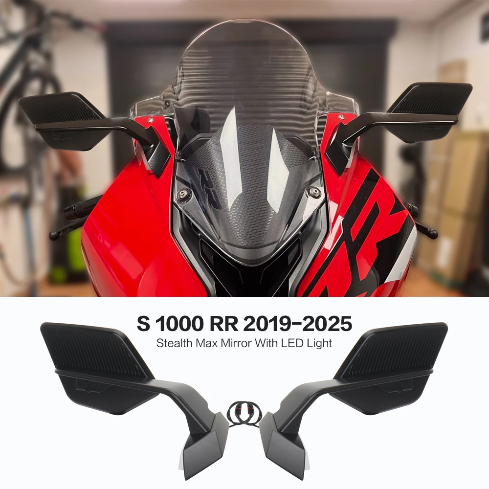 

Turn Signals LED Light For BMW S1000RR S1000 RR S 1000 RR 2019-2025 Motorcycle Accessories Rearview Mirrors With Flowing