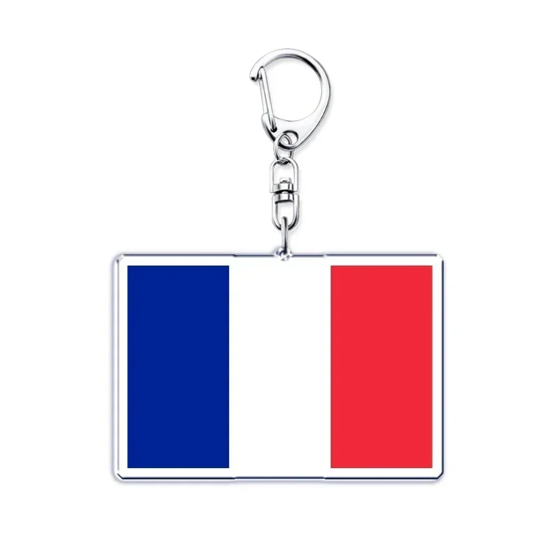 New Country Flags Keychains Ring for Accessories Bag Pendant American Britain Korean Korean Key Chain Keyring Jewelry Fans Gifts