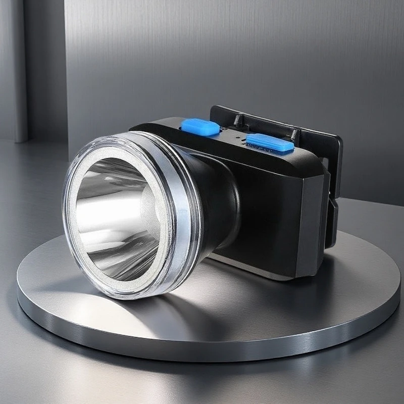 Outdoor Head Light Rechargeable Headlamp Waterproof Flashlight Fishing Light Rechargeable Ultra Bright Head Mounted Flashlight