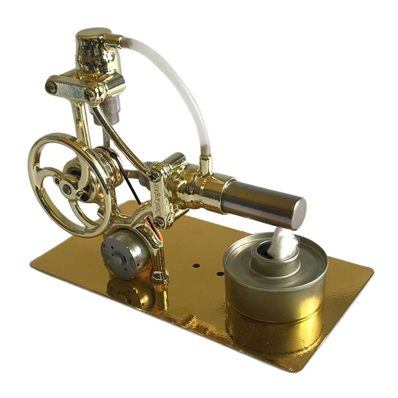 Mini Hot Air Stirling Engine Motor Model Educational Toy Kits