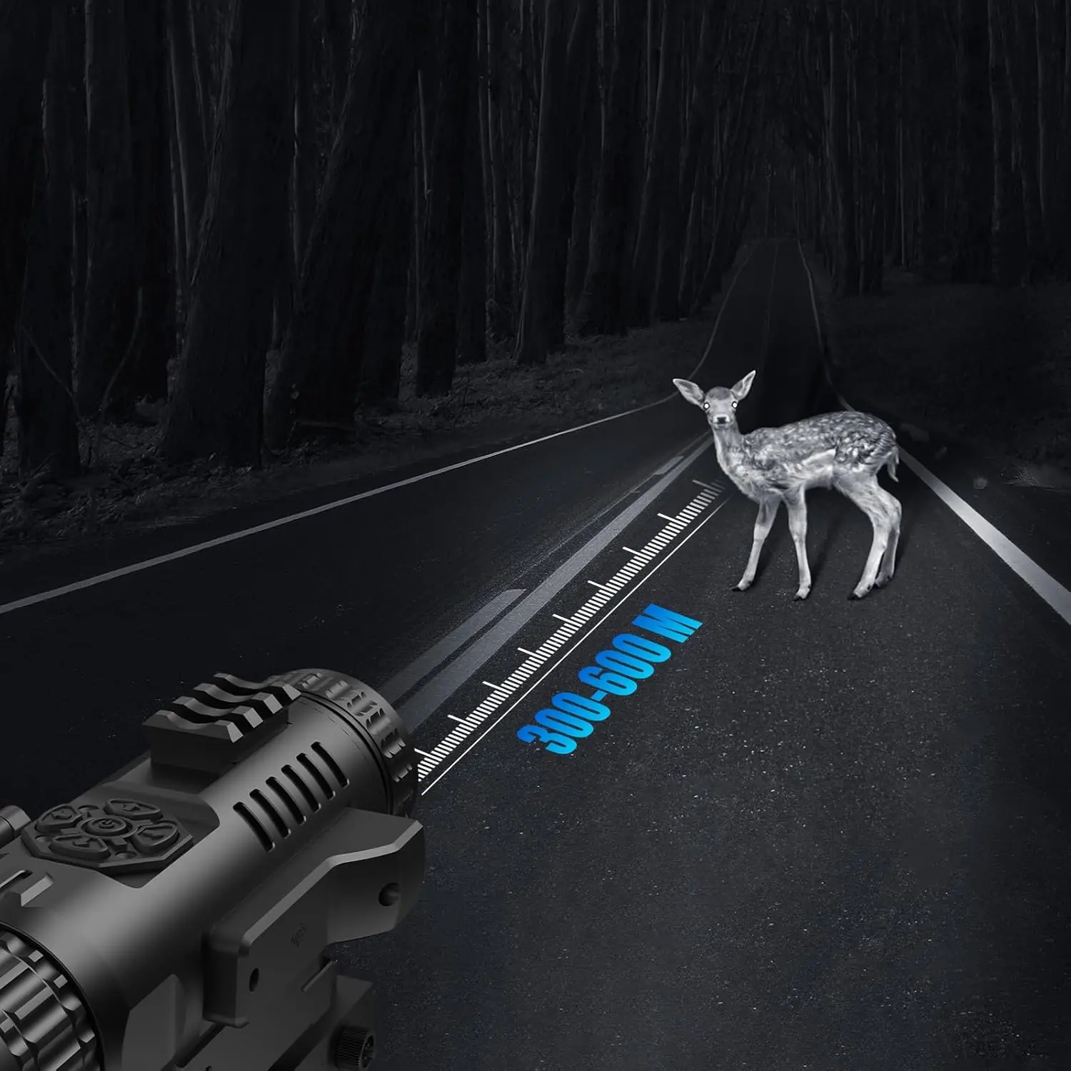 2560x1920 Digital Night Vision Scope for Hunting Surveillance Wildlife Observation HD Day Night 5-20X Hunting Night Vision Scope