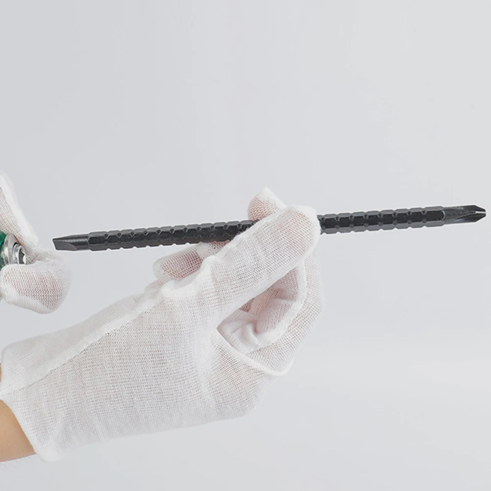 

4pcs Telescopic Ratchet Screwdriver Set Multi-Function Adjustable Handle High Hardness Replacement Bits Non-Slip Screwdrivers