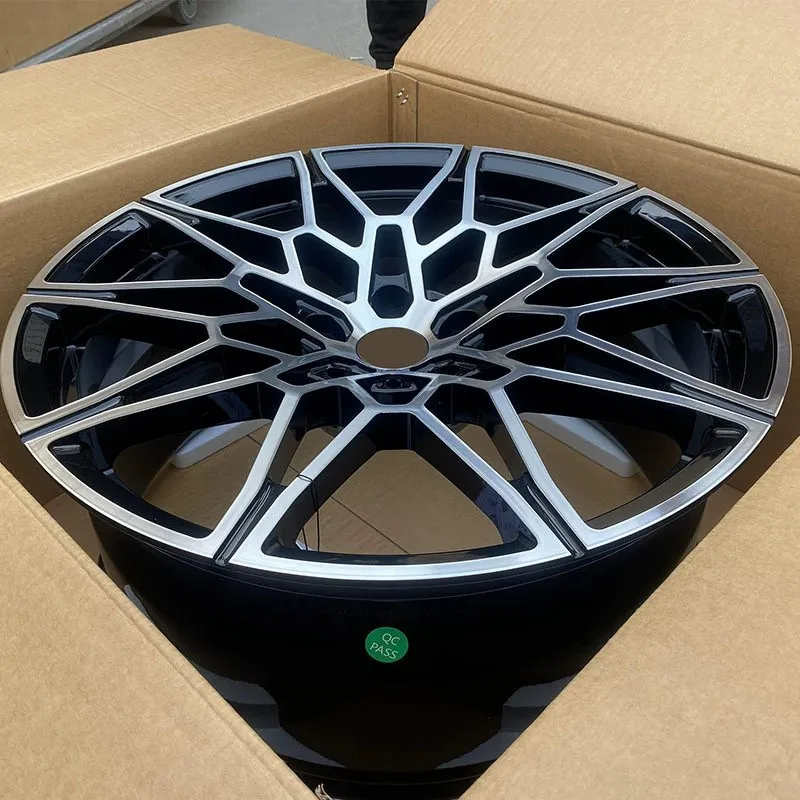 

Кованая ступица из сплава для серии 3/5/7, 35 мм, ET, многоспицевая конструкция, новая черная отделка, гарантия 5 лет