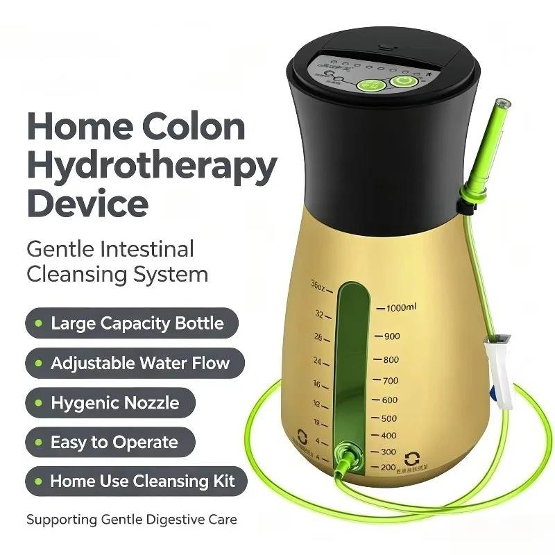 Household Intestine Cleansing Device Portable Home Water Cleaning Instrument Easy‑Operated Personal Care Cleaning Machine