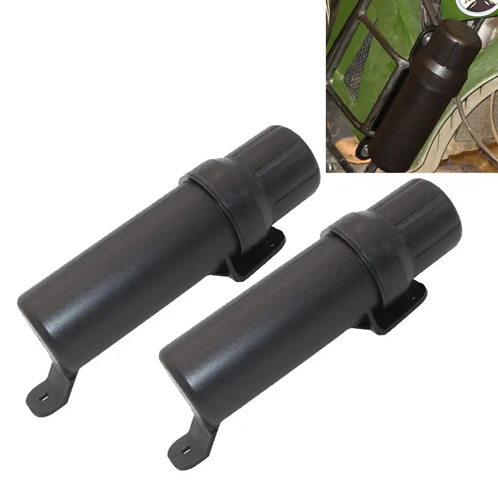 2pcs Waterproof Motorcycle Tool 4mm Diameter Storage Holder for