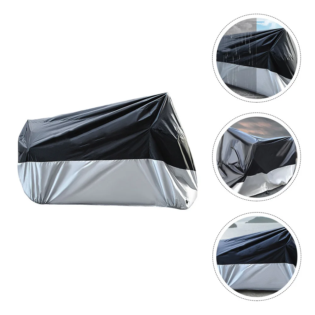 

Motorcycle Waterproof Sunproof For Outdoor Storage Durable Shelter Motorbike Protector Motorcycle Protective Cover Waterproof