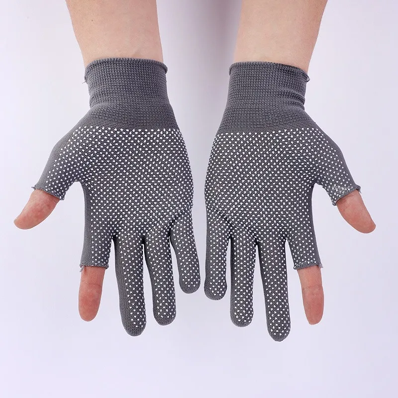 1/5/10Pairs Cycling Gloves Non-slip Touchscreen Half Finger Gloves Nylon Summer Outdoor Fitness Breathable Motorcycle Gloves