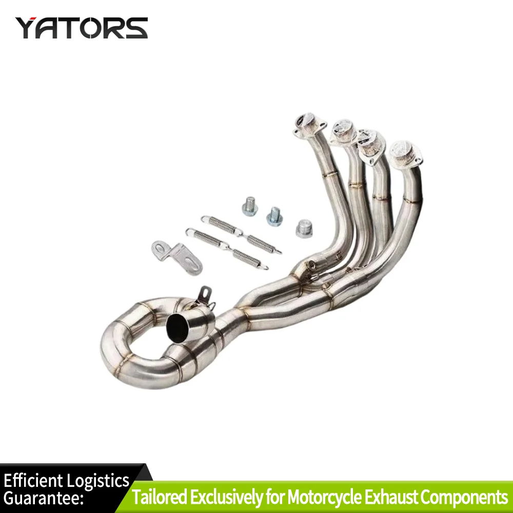 

Exhaust Systems For Yamaha YZF R6 2006-2018 Full Exhaust System Header Front Link Pipe 51mm Tube Exhausts Pipes
