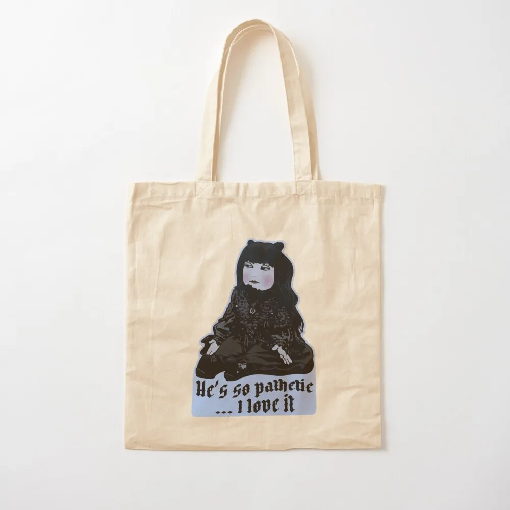 What We Do in the Shadows Vinyl Sticker or Magnet - Nadja (Doll) - He's so pathetic....I love it Tote Bag