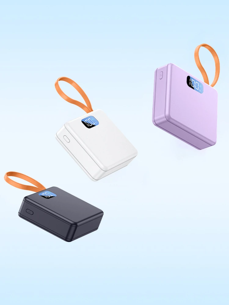 KEBIDUMEI 22.5W Szybka Ładowarka Power Bank Bezprzewodowa Obudowa na Baterie 2x21700 Bez Lutowania DIY USB Typ C PD3.0 z Kablem do Ładowania — zdjęcie produktu 7