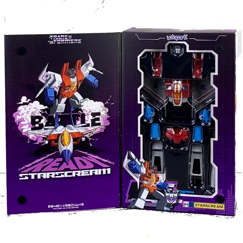 Nieuwe producten op voorraad Transformer AMK Starscream Trendy Fun Figure Anime Karakters Verjaardagscadeau Film Rolmodel Collectibles