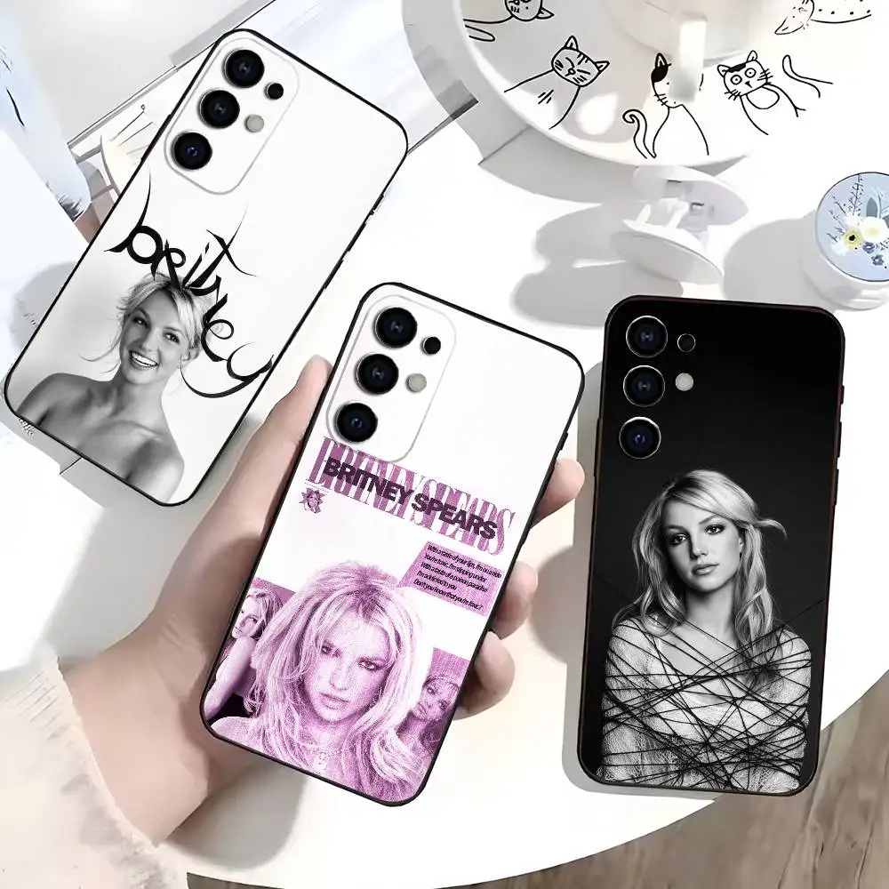 B-Britney S-Spears Phone Case Silicone Soft For Samsung S26,S25,S24,S21,S22,S23,Ultra,S20,Plus,Fe,Lite