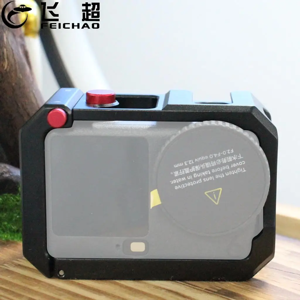 Jaula de Metal para DJI Osmo Action 6, con soporte de zapata fría, marco protector de aleación de aluminio, funda de montaje para cámara, accesorios Action6