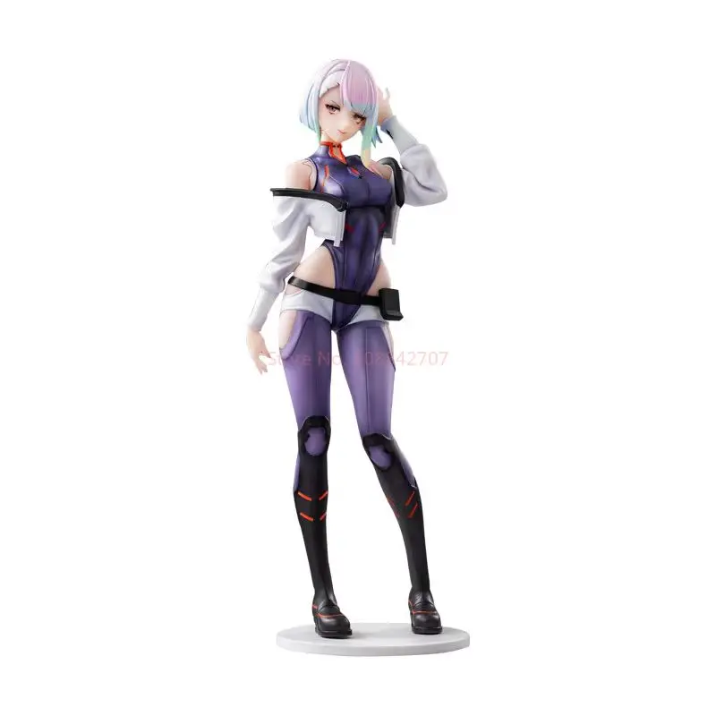 متوفر في المخزون الأصلي Animester Cyberpuk: Edgerunners Lucy 1/7 أنيمي نموذج لجسم جمع اللعب الهدايا