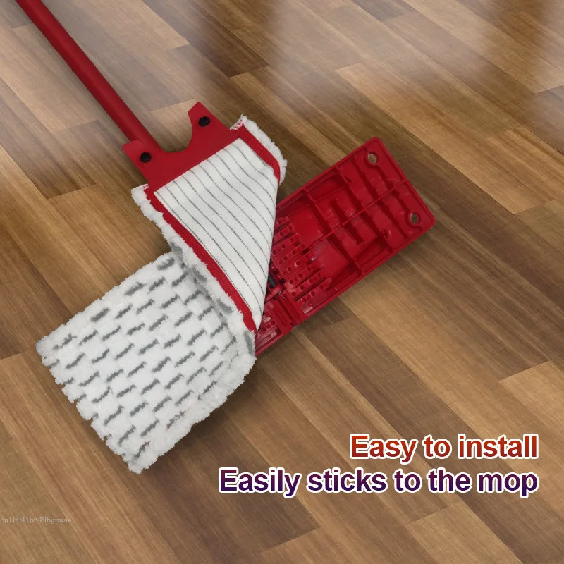 2in1 Quick Drying Machine Washable Microfiber Floor Mop Pads Reusable Mop Cloth Replacement for Vileda UltraMax/UltraMaT