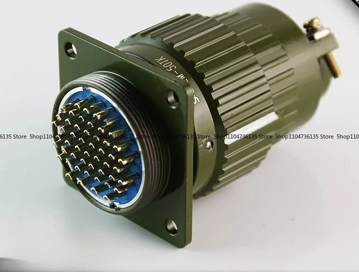 YP Fast Snap Aviation Plug Socket Y36M-4 19 36 50 65 Core, Opening 36mm