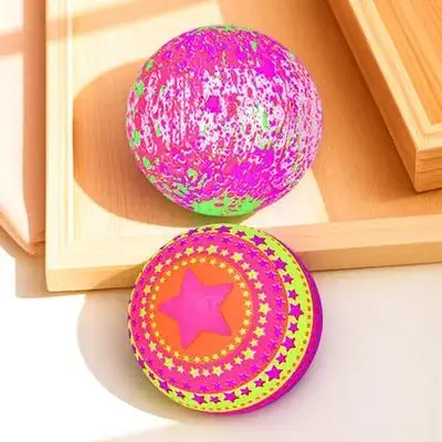 2Pcs Kunststoff Glowing Fußball Kleine Fußball Ausübung Ball Outdoor Training Fußball Sport Unterhaltung Spaß Fußball