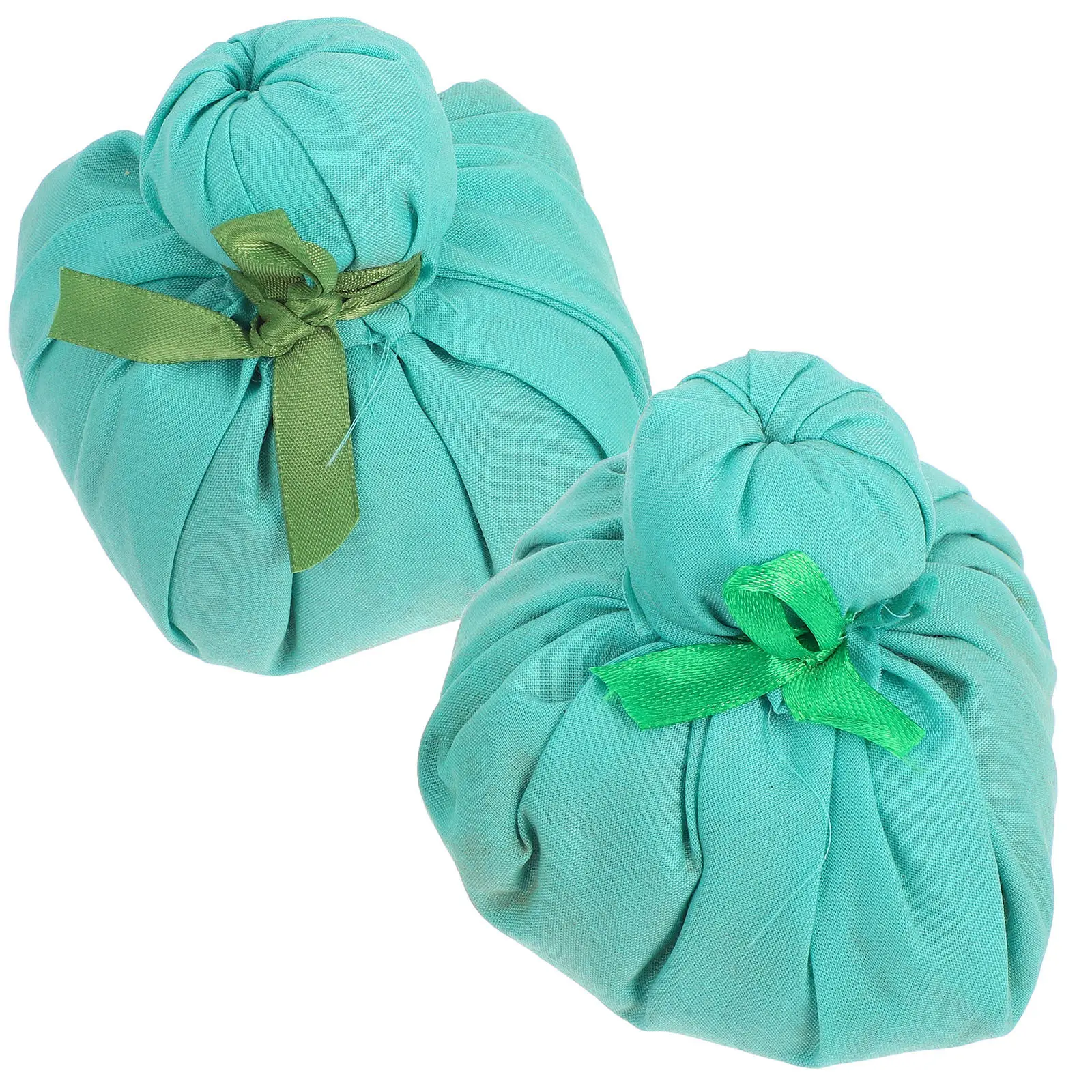 2Pcs Moxa Ball Cotton Wormwood Heat Warming Massage Ball Portable Hot Compress Bag for Relaxation Moxibustion Therapy
