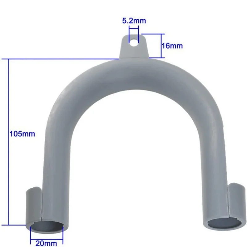 New Water Tube Holder Shaped Drain Hose Holder  Universal Washing Machine Dishwasher Hose Bracket Water Tube Fixed Clip