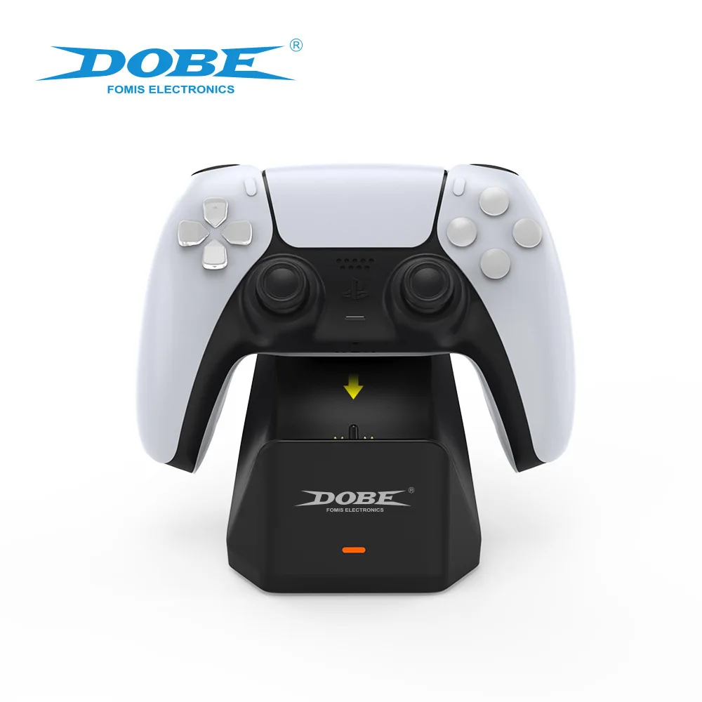 PS5 Game Controller Single Seat Charging Stand for P5 Wireless Bluetooth Controller Charger PS5 Controller Seat Fast Charging