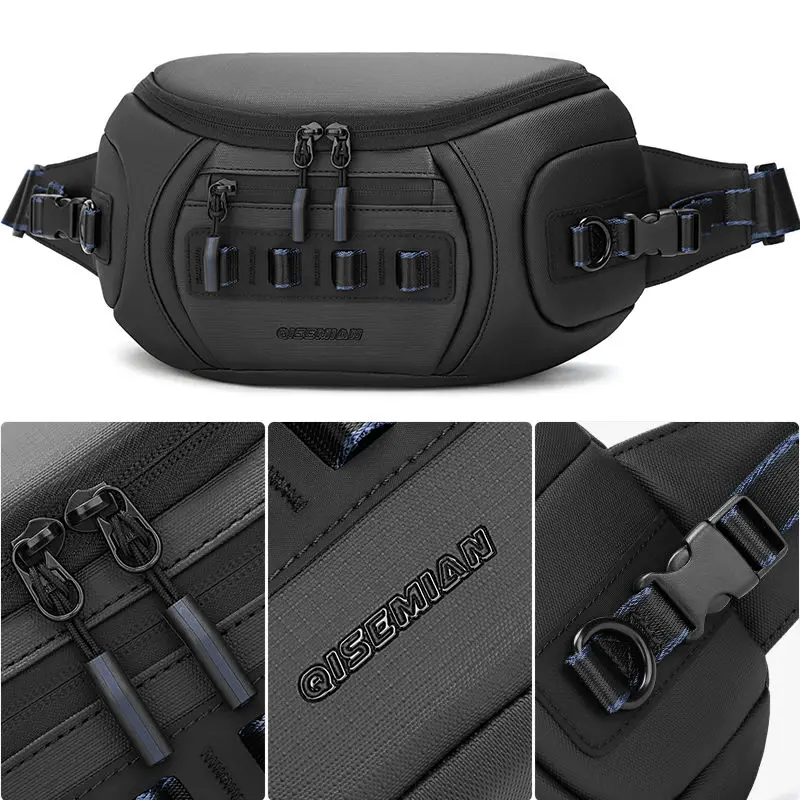 Unisex Water-Resistant DSLR Camera Bag Oxford Protective Case with Strap for 1 Camera And 2 Lenses Fits Canon Fujifilm