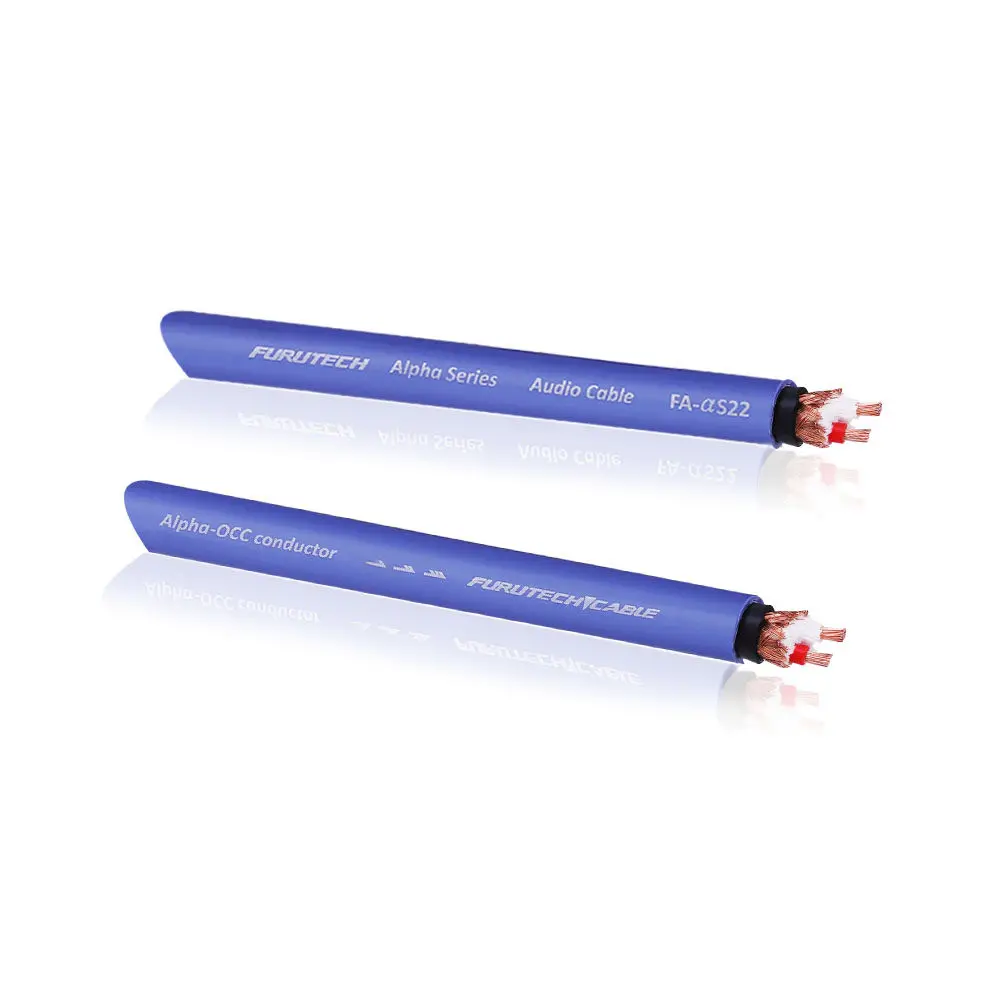 Xiao Mo Custom D3 Series FURUTECH Furukawa FA-αS22 Monocrystalline Copper Wire Based Dual Lotus Audio Signal Cable