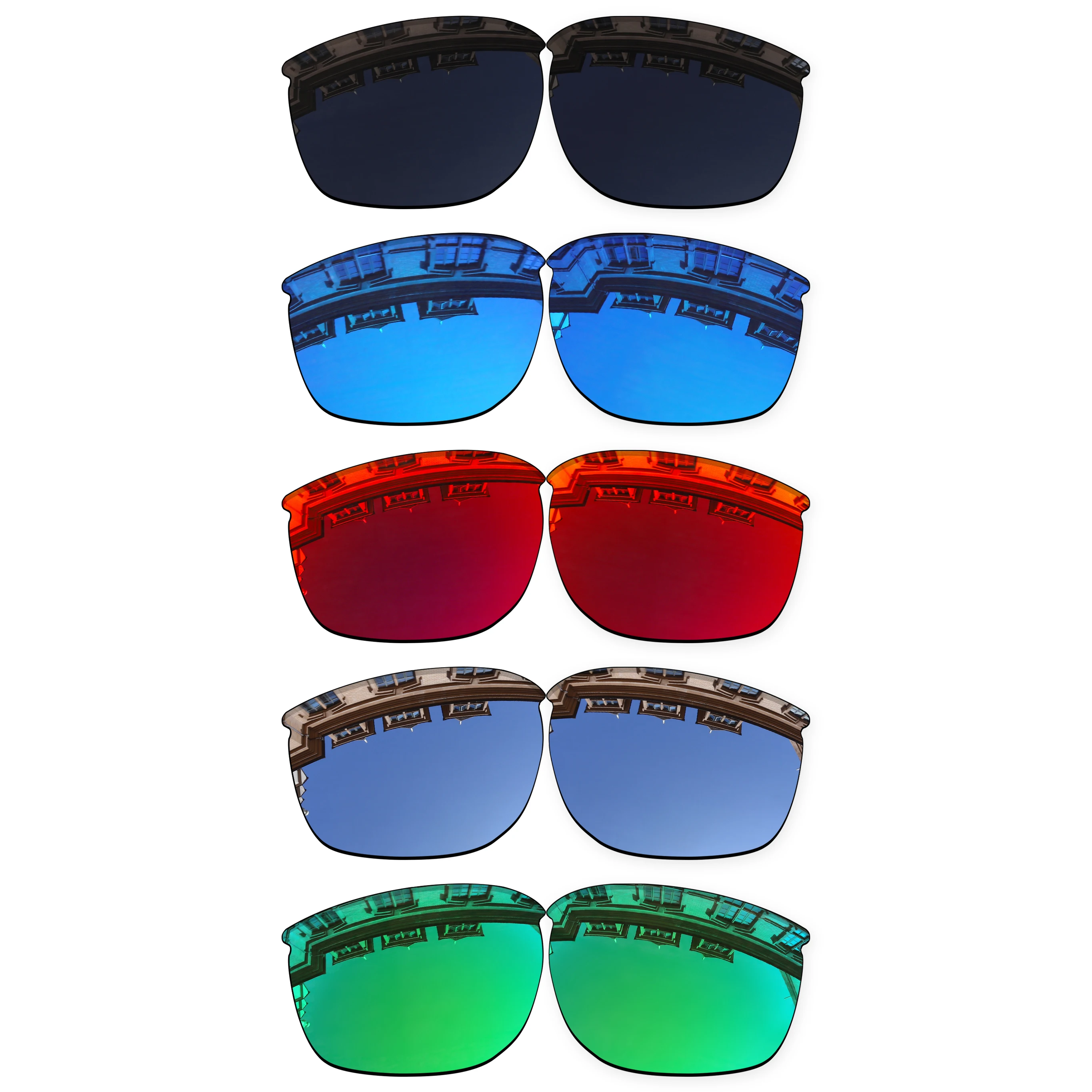 Vonxyz 20+ Color Choices Polarized Replacement Lenses for-Oakley Sliver Edge OO9413 Frame