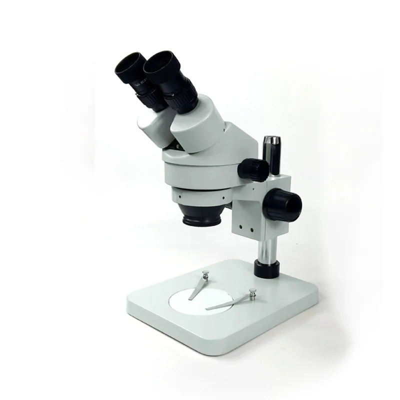 Trinocular 7-45 times continuous zoom microscope mobile phone repair circuit board welding diamond jewelry identification mirror