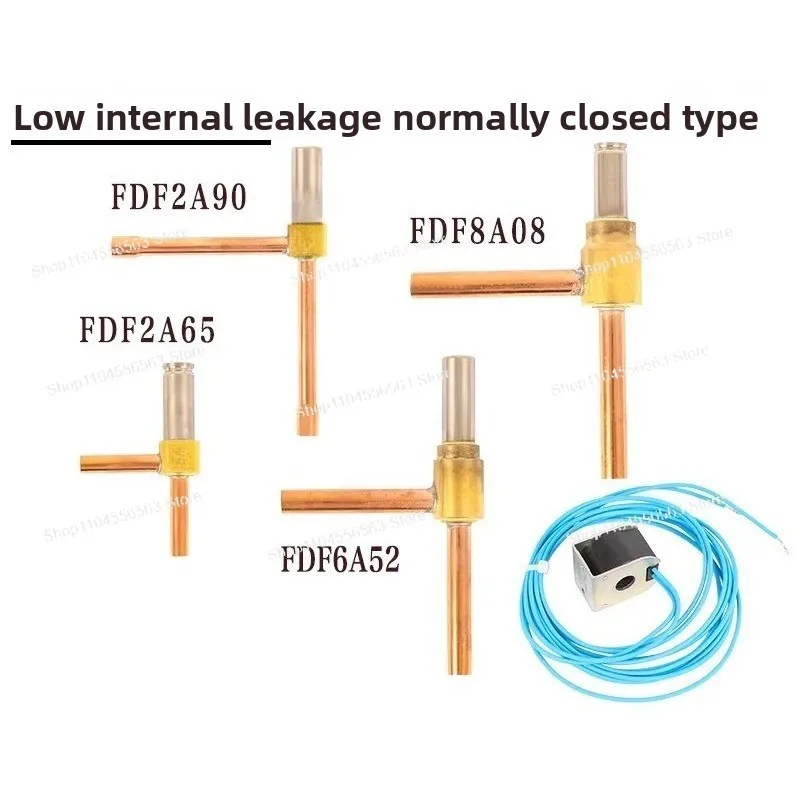 Solenoid valve FDF2A 4A 6A 8A normally closed air conditioning ice machine defrosting, two-way valve
