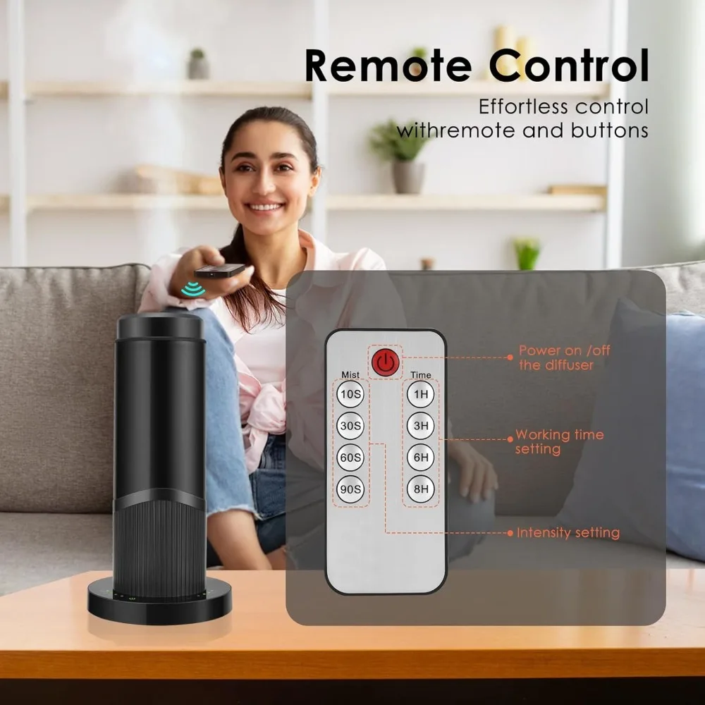 

Умный ультразвуковой безводный аромадиффузор для дома, 200 мл, большой емкости, для эфирных масел