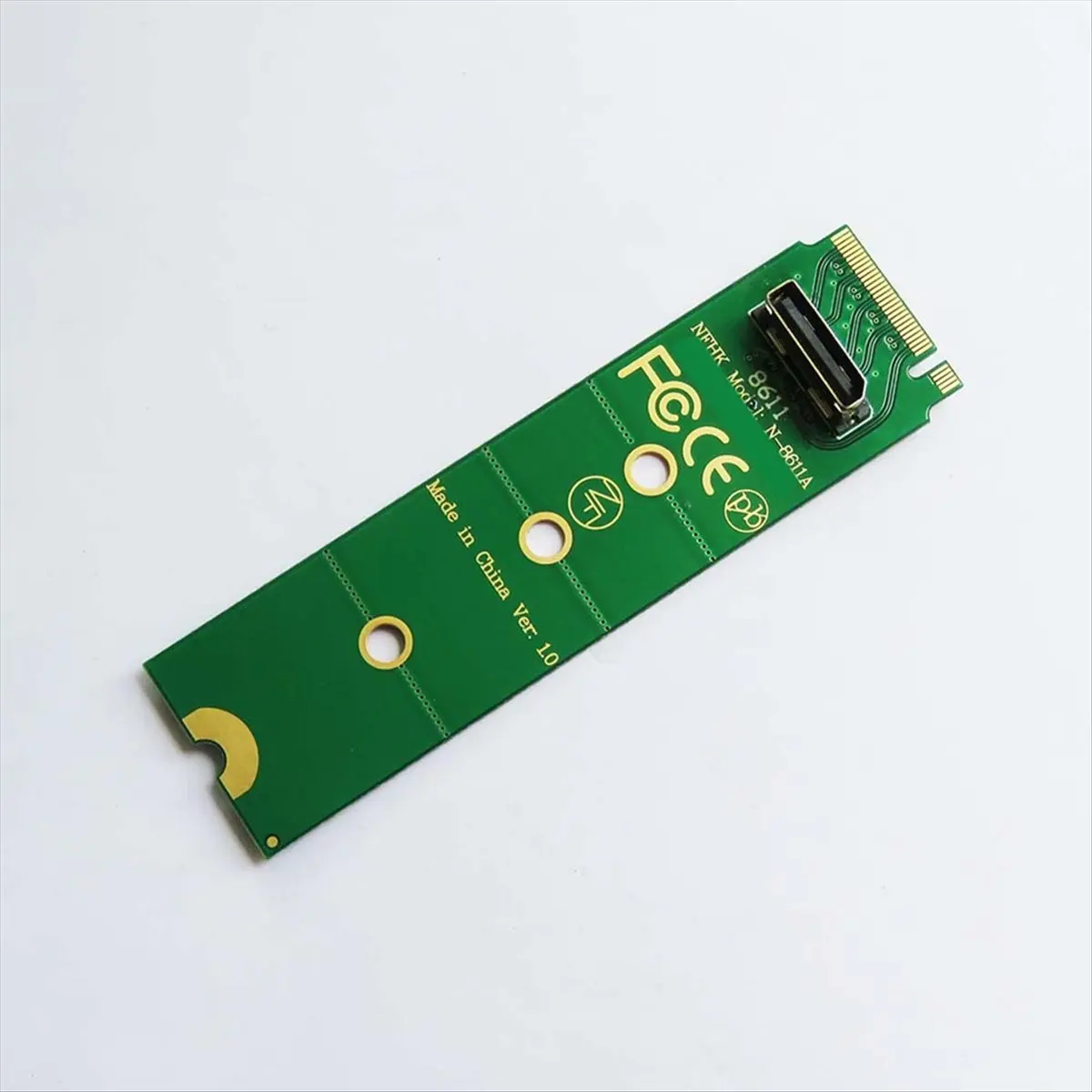 【~ New A88T】Nvme M.2 Ngff Interface to Oculink Sff-8611 Adapter Card Without Cable High Speed Conveter