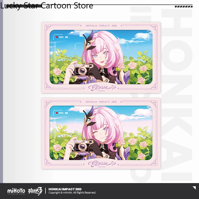 

Предпродажа Sunsyea Genshin Impact Official MiHoYo Original Elysia Series Скрепка для бумаг Решетка Коллекционная карта Косплей Хэллоуин