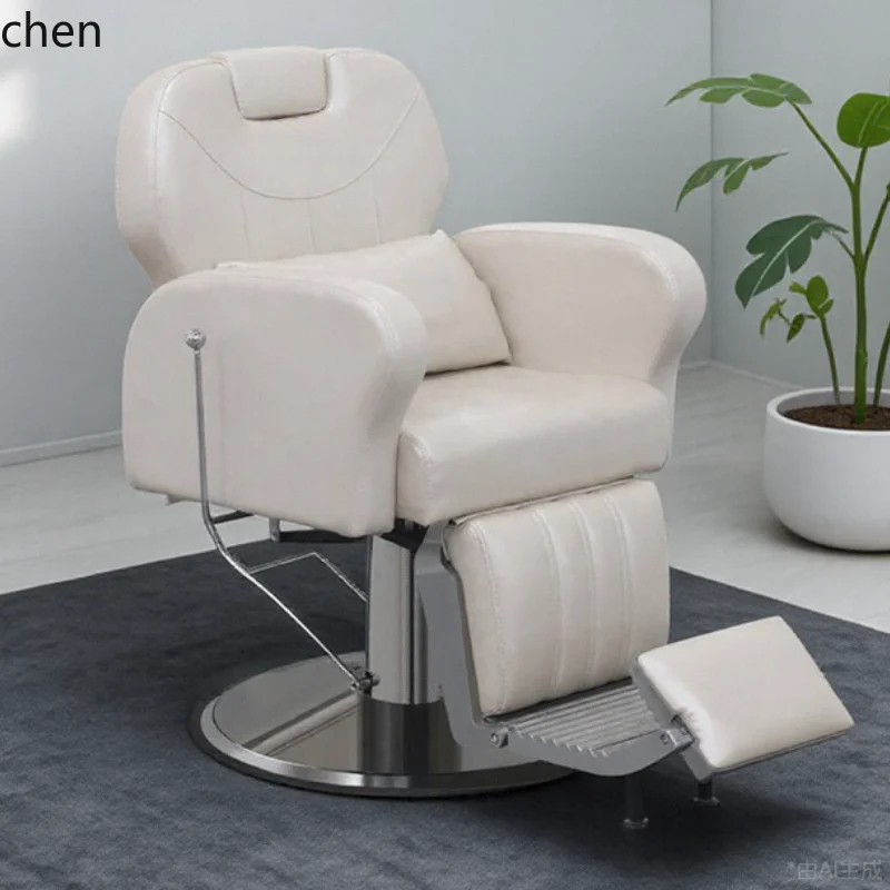 CZ Electric Barber Shop Chair Hair Salon Head Therapy Can Fall Down Hair Salon  Chair Hair Salon Special home decor