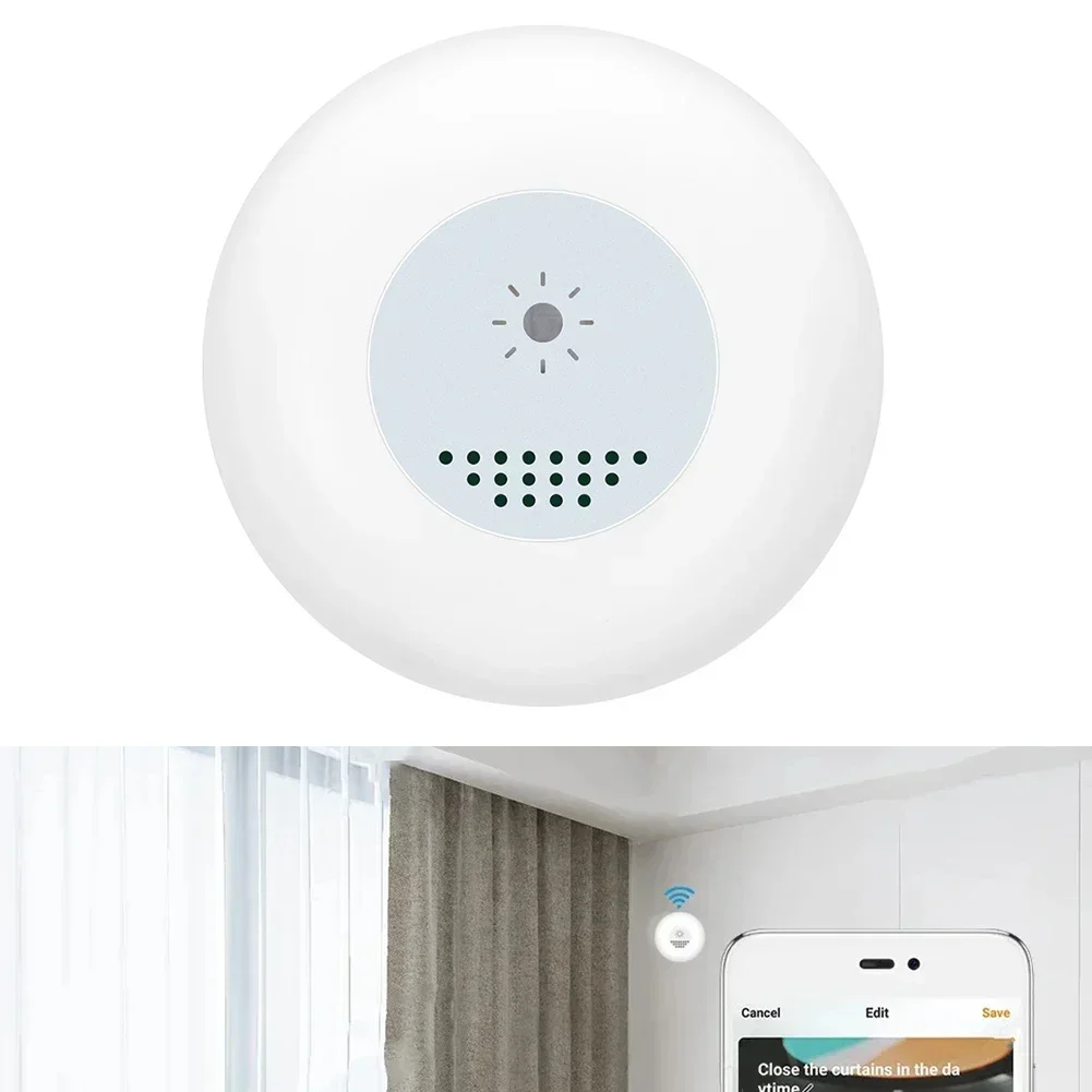 

Tuya-ZigBee Light Sensor Smart Home Illumination Sensor Brightness Detector Automation Linkage Scene Work With Smart-Life APP