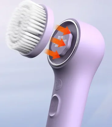 Silicone Facial Cleanser, Electric Rotating Vibration, Waterproof Brush, Face Washer, Can Replace Hair, Wash Face and Brush Face