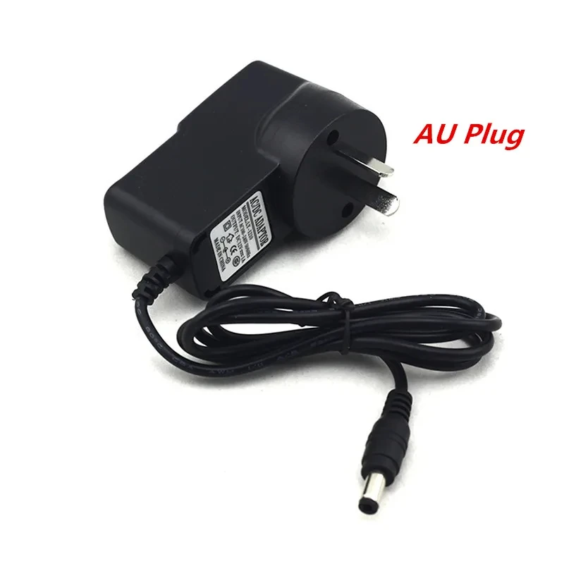 

Adapter AC 100-240V To DC 12V 1A 1000mA Power Supply 5.5mm x 2.1-2.5mm For 3528 Strip LED or other DC string EU/US/UK/AU Plug