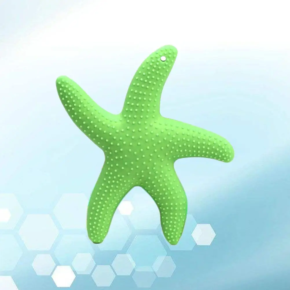 Silikonowy gryzak dla niemowląt klasy medycznej Cartoon Tooth Chew Kojąca zabawka na ząbkowanie Prezent Wielokrotnego użytku Kuchenka mikrofalowa Zamrażarka