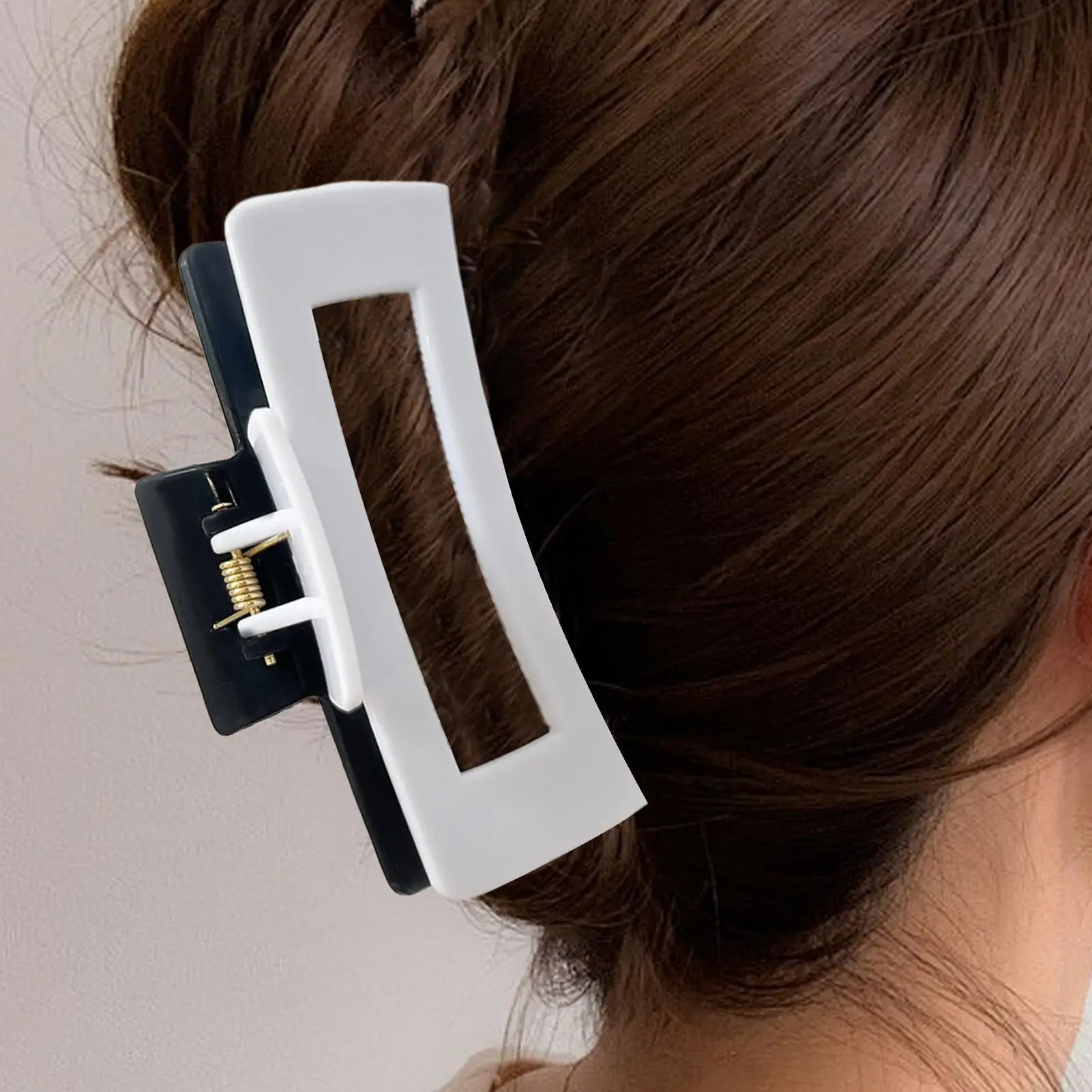 

Girls Claw Clips Silicone Claw Clips for Thick Curly Hair Soft Jaw Clamp Matte Fashion Accessories for Mother Wife Girlfriend