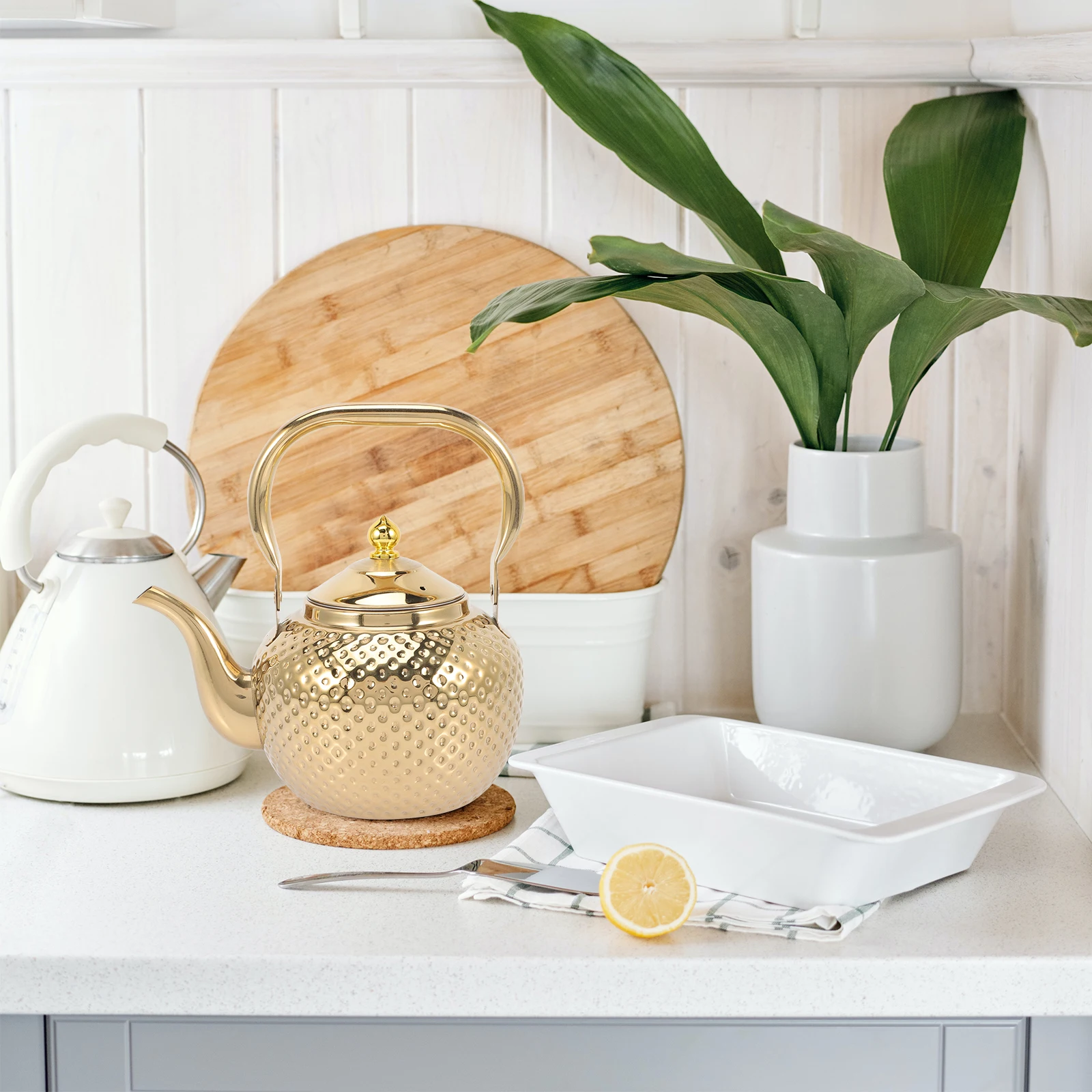 

Чайник из нержавеющей стали 304, чайник с заварочным устройством для кухни, бытовая кофеварка с ручкой, чайник для ежедневного использования